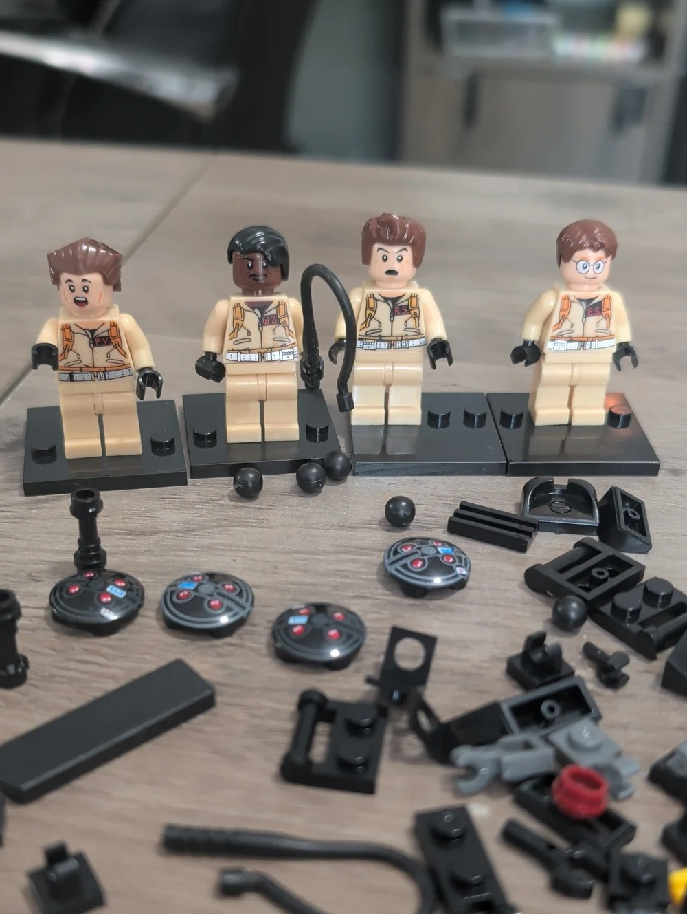 LEGO-Style Ghost Hunter Minifigure Pack